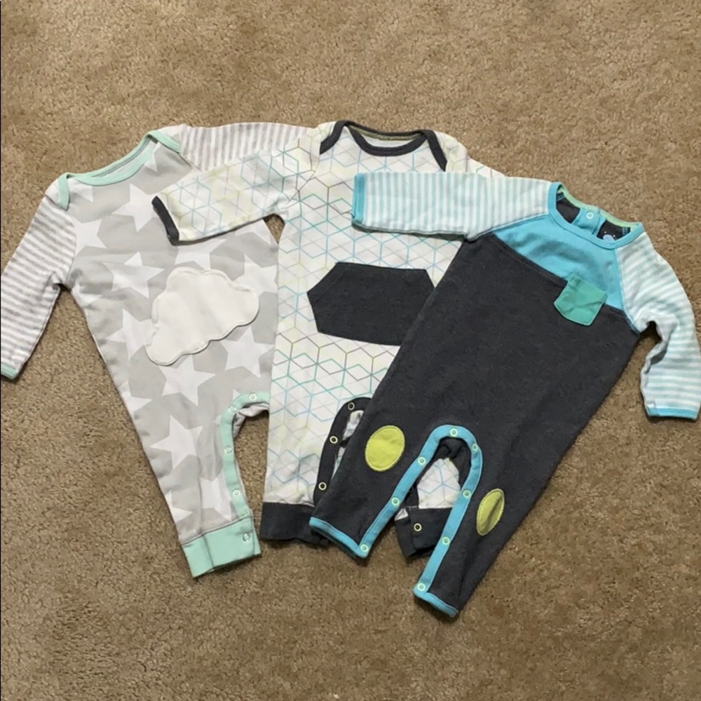 Cloud island onesie